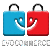 1 Logo Evo commerce petit blanc