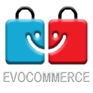 1 Logo Evo commerce petit blanc